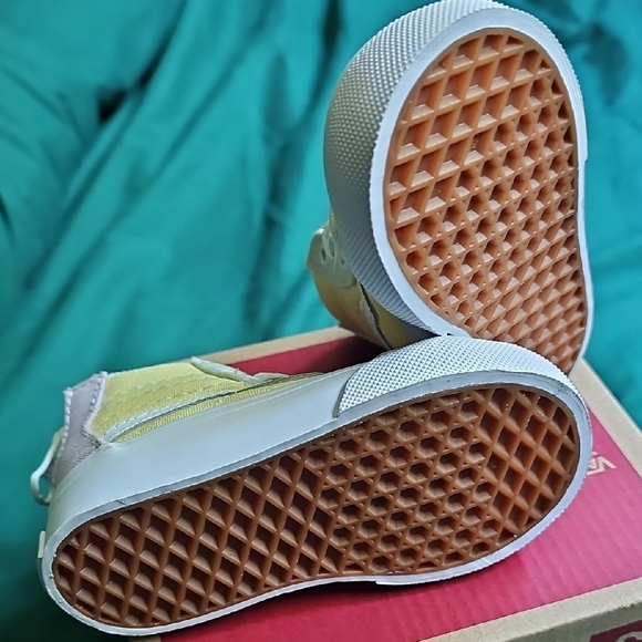 VANS Sk8-Hi Zip MTE-1 Shoe Sneakers Baby Infant Toddler Size 4.5C Pastel Block - Picture 4 of 5